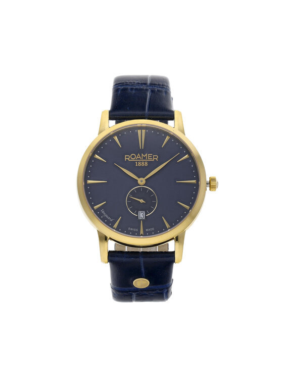Roamer Roamer Часовник Vanguard Small Second 980812 48 45 09 Тъмносин