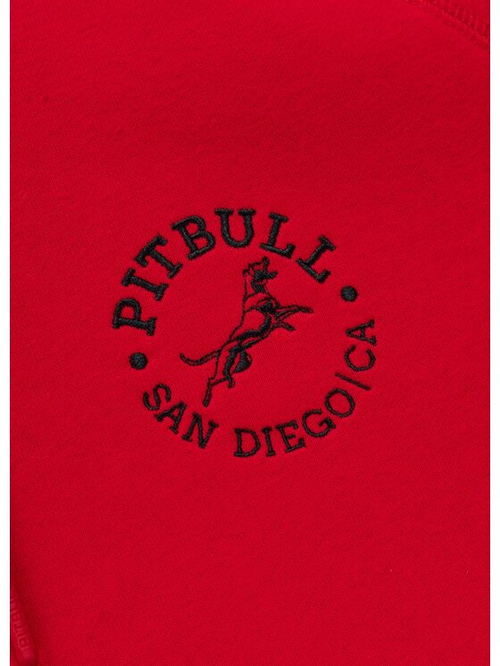PITBULL PITBULL Bluza SAN DIEGO CA Czerwony Regular Fit