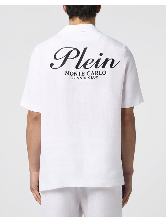 PHILIPP PLEIN PHILIPP PLEIN Koszula 30489 Biały Regular Fit