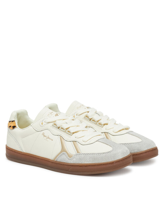 Pepe Jeans Pepe Jeans Sneakersy Ball Fun W PLS00038 Bílá
