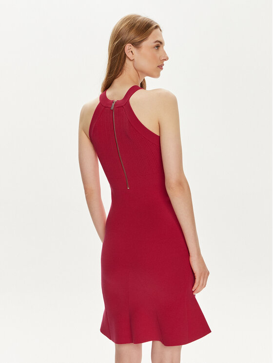 Marciano Guess Marciano Guess Kokteilinė suknelė 4GGK04 5810Z Rožinė Slim Fit