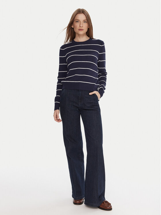United Colors Of Benetton United Colors Of Benetton Sveter 104ME10EB Čierna Regular Fit