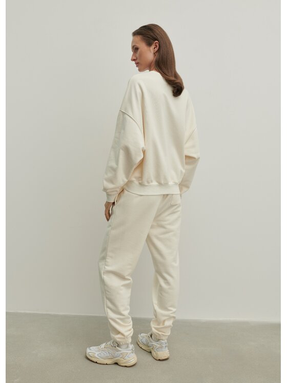 La Mania La Mania Pantaloni da tuta DAY Écru Active Fit