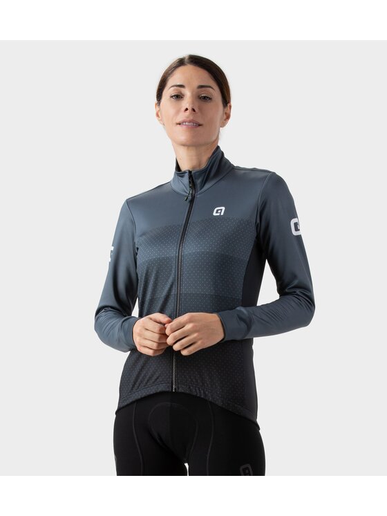 Alé Cycling Alé Cycling Bluza Solid Level Szary Regular Fit