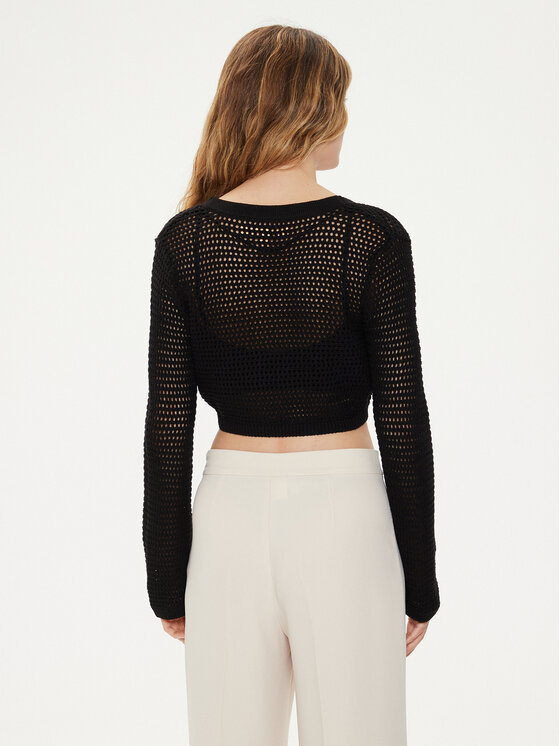 Vero Moda Vero Moda Pletena jopica Madera 10300292 Črna Regular Fit