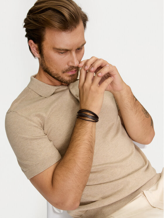 U.S. Polo Assn. U.S. Polo Assn. Браслет JW9237BR Коричневий