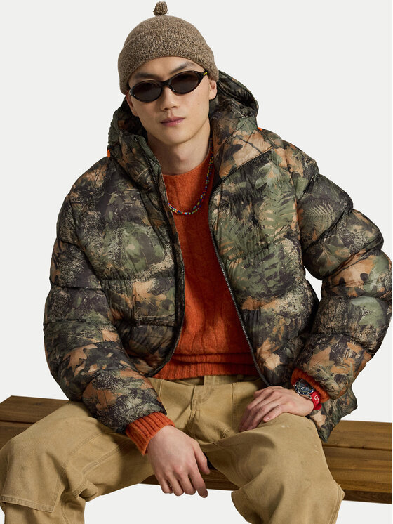 Polo Ralph Lauren Polo Ralph Lauren Пуховик 710B23024001 Темно-зелений Regular Fit