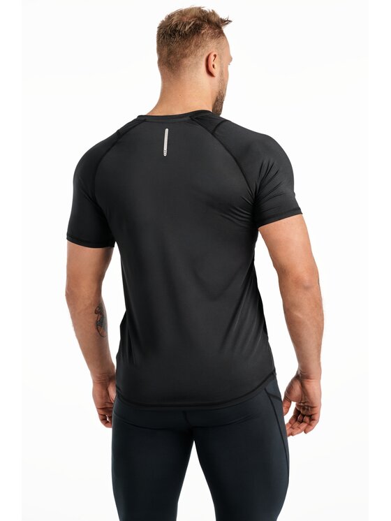 ROUGH RADICAL ROUGH RADICAL Koszulka techniczna VITAL ZIP Czarny Slim Fit
