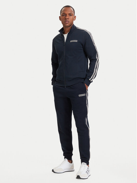 EA7 Emporio Armani EA7 Emporio Armani Mikina 7M002191 AF13512 UB102 Tmavomodrá Regular Fit