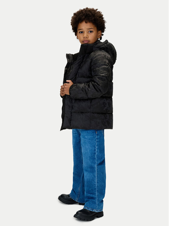 Calvin Klein Jeans Calvin Klein Jeans Žieminė striukė IB0IB02570 Juoda Regular Fit
