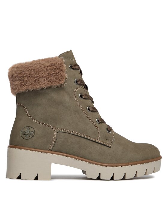 Botine Rieker X5718-52 Kaki