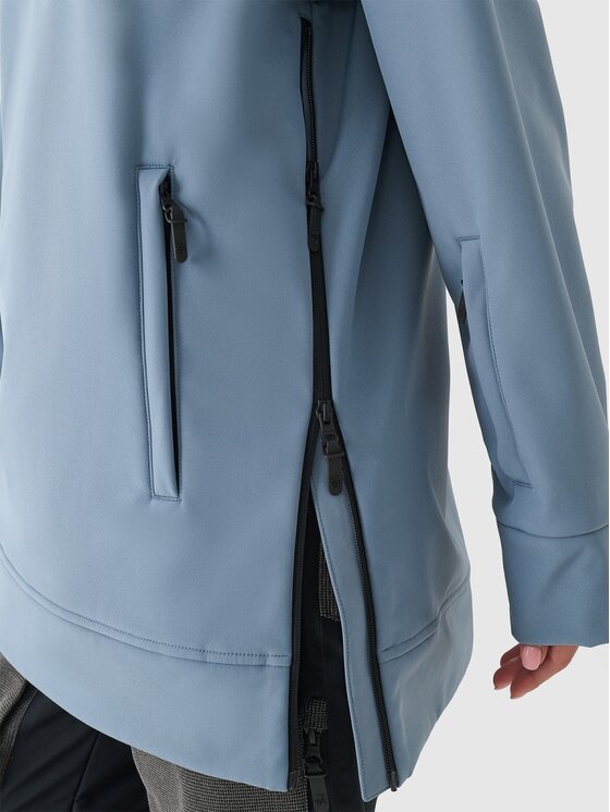 4F 4F Felpa tecnica 4FWAW24TSOFF289-32S Blu scuro Regular Fit