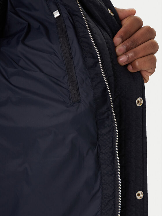 BOSS BOSS Zimní bunda H-Corbinian5 50548727 Tmavomodrá Regular Fit