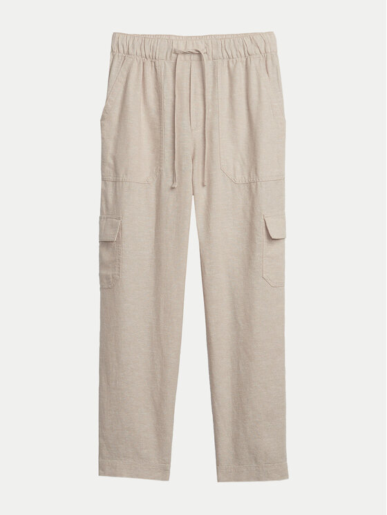 Gap Gap Hlače 549334-00 Bež Regular Fit
