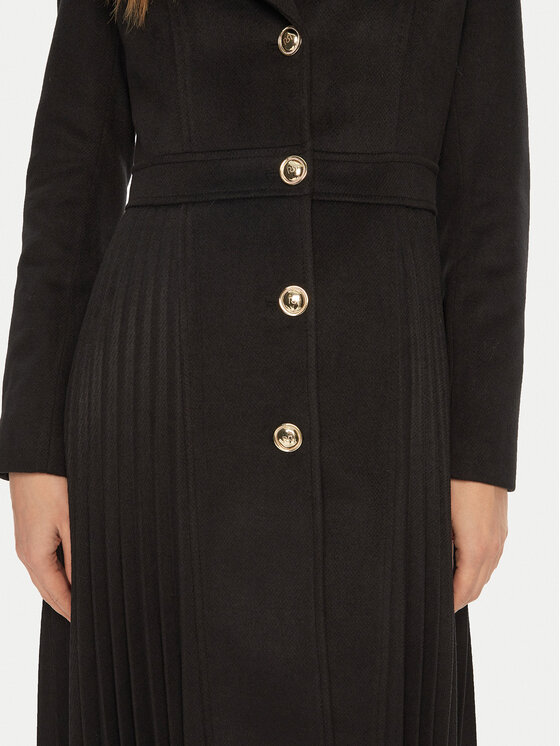 Rinascimento Rinascimento Übergangsmantel CFC0121913003 Schwarz Regular Fit