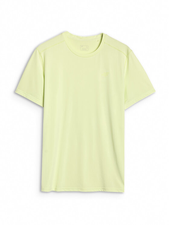4F 4F Koszulka techniczna BASIC+ Zielony Regular Fit