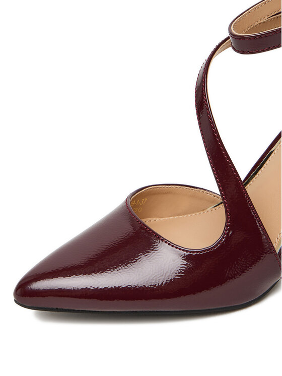 DeeZee DeeZee Czółenka CEO-CD240149-1 Bordowy