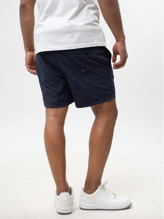 Jigga Wear Jigga Wear Szorty kąpielowe Sportowe Spodenki Kąpielowe Męskie Granatowe Jigga Wear Patch XL Niebieski