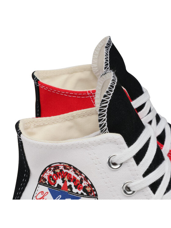 Converse Sneakers aus Stoff Chuck 70 Hi 166747C Wei Modivo.at