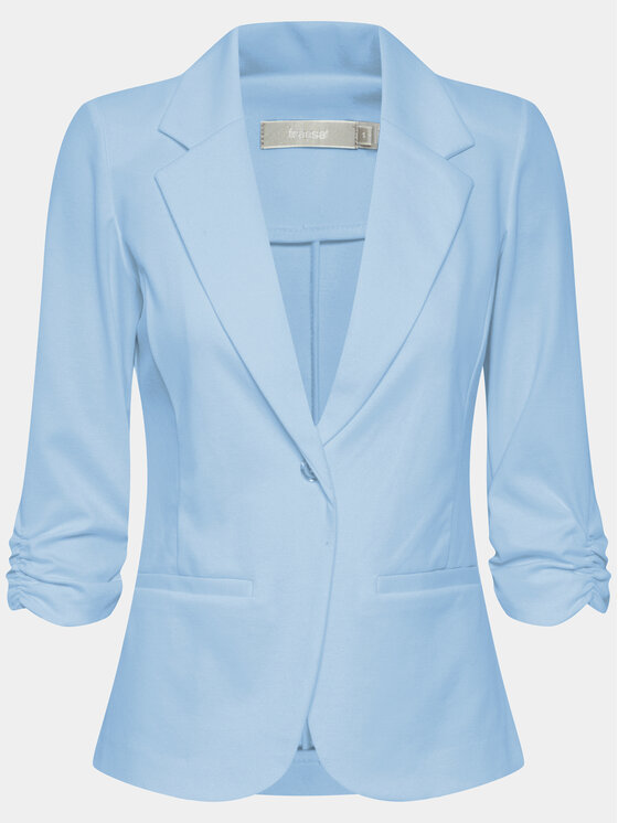 Fransa Fransa Піджак 20604689 Голубий Regular Fit