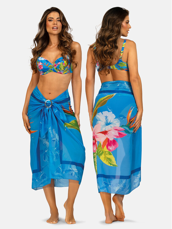 Feba Feba Bikini pezzo sopra FG04 Blu