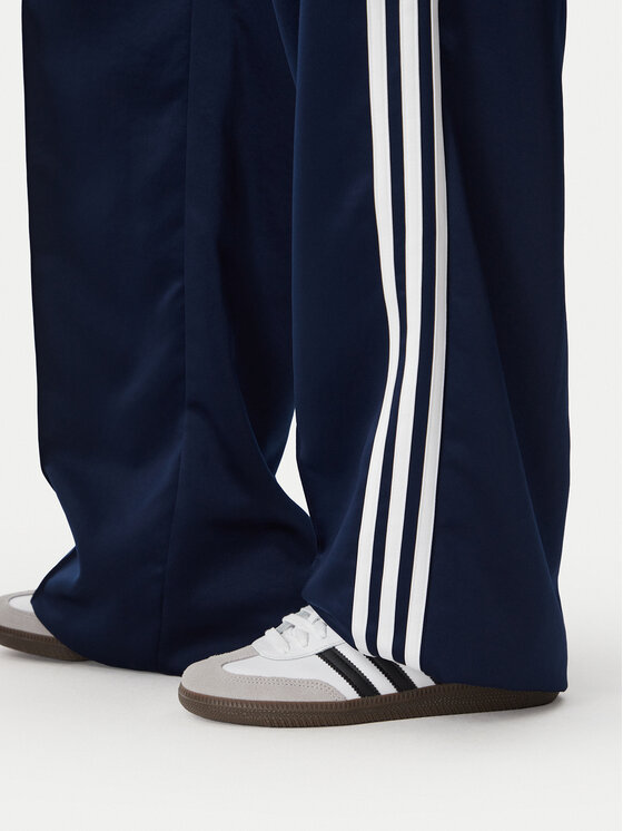 adidas adidas Παντελόνι φόρμας Satin Sst Loose Trackpant KS7339 Σκούρο μπλε Relaxed Fit
