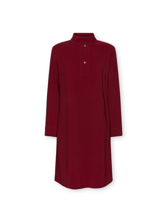Elena Mirò Elena Mirò Vestito da giorno 7024P000341N036 Bordeaux Regular Fit
