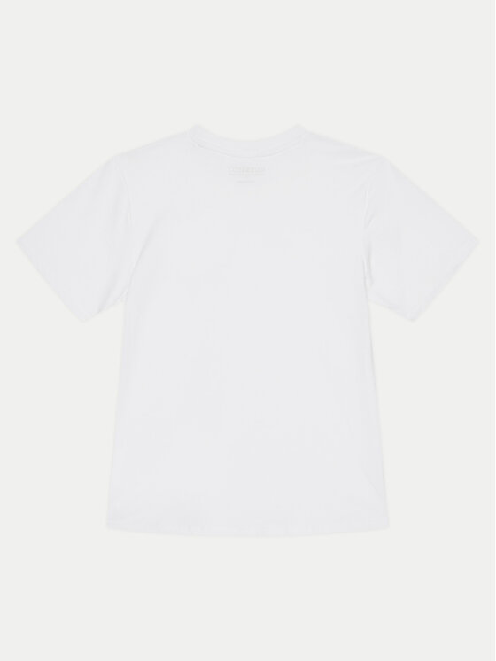 Guess Guess Tricou L5RI33 I3Z14 Alb Oversize