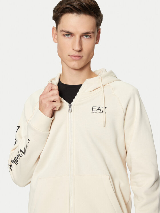 EA7 Emporio Armani EA7 Emporio Armani Bluza 8NPM22 PJ07Z 1713 Beżowy Regular Fit