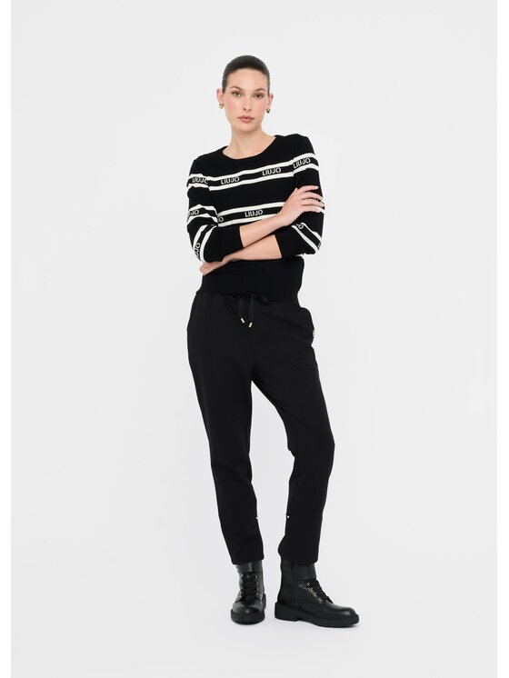 Liu Jo Liu Jo Maglione TF5303MS63L03N66 Nero Regular Fit