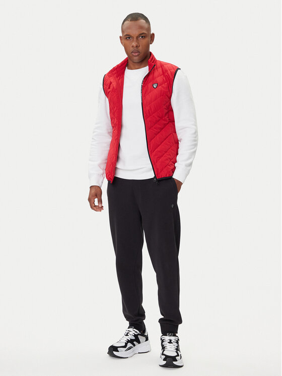 EA7 Emporio Armani EA7 Emporio Armani Gilet 8NPQ03 PNE1Z 1450 Rosso Regular Fit