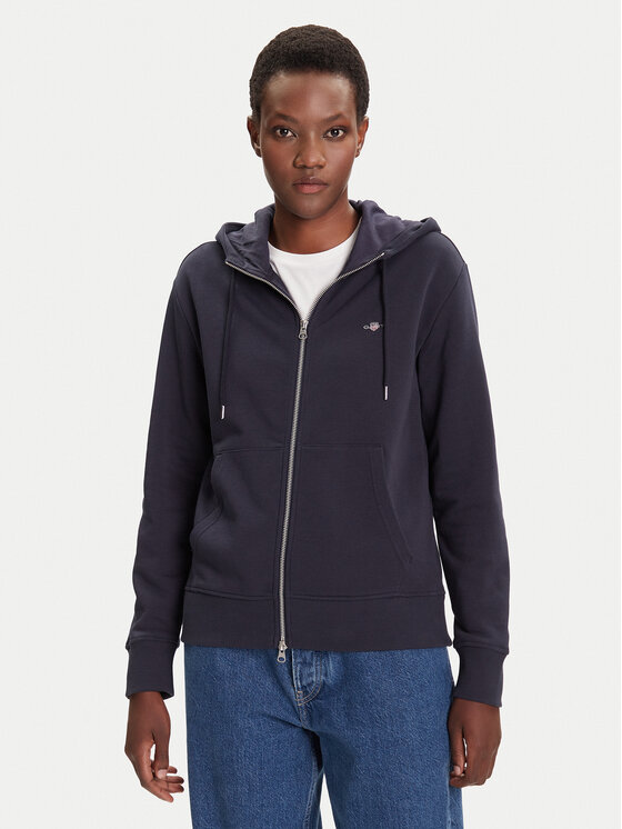 Gant Gant Bluză Shield 4201412 Bleumarin Regular Fit