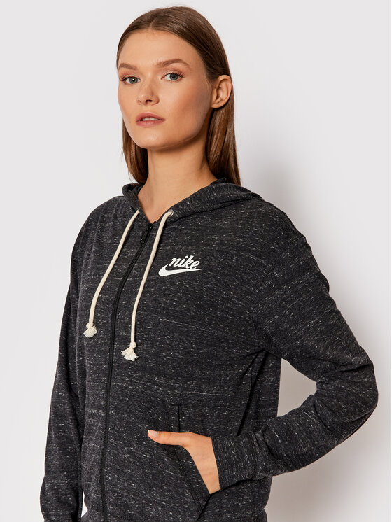 Nike Bluza Sportswear Gym Vintage CJ1694 Szary Loose Fit Modivo.pl