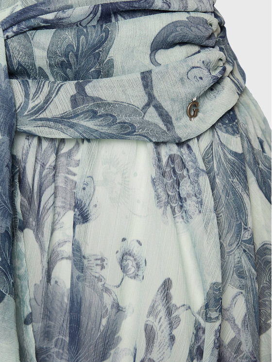 Guess Guess Спідниця трапеція W3RD46 WDW52 Зелений Regular Fit