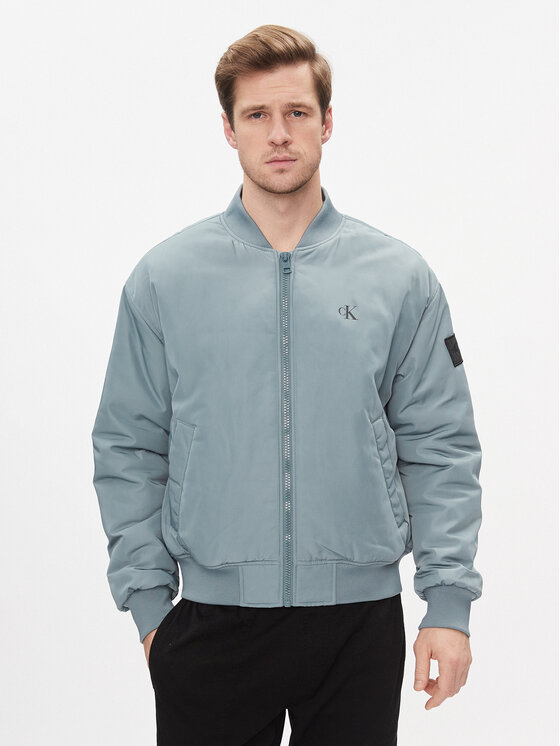 Calvin Klein Jeans Calvin Klein Jeans Bomber Bomber Jacket J30J324657 Plava Regular Fit