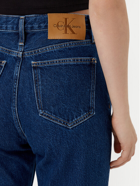 Calvin Klein Jeans Calvin Klein Jeans Jeansy J20J224504 Tmavomodrá Straight Fit
