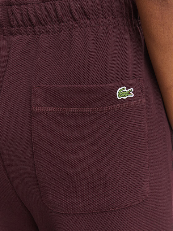 Lacoste Lacoste Спортивні штани XF5244 Бордовий Regular Fit