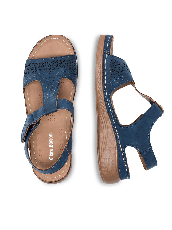 Clara Barson Clara Barson Sandalen WYL05010-15 Dunkelblau