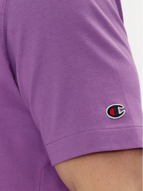 Champion Champion T-Shirt 219852 Μωβ Comfort Fit