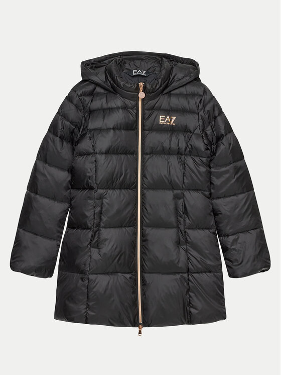 EA7 Emporio Armani Daunenjacke 6DFK01 FNGPZ 0210 Schwarz Regular Fit Modivo