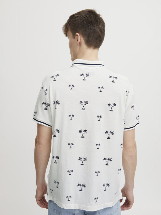 Blend Blend Поло 20715468 Білий Regular Fit