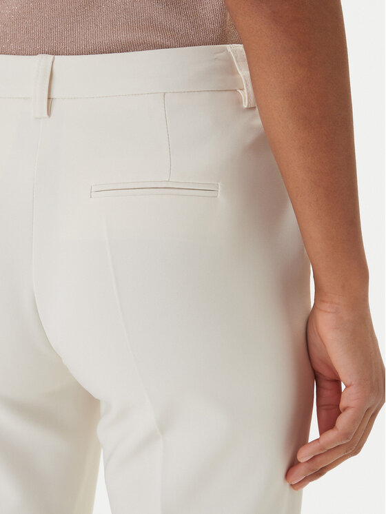Fracomina Fracomina Hlače FR26SV4002W42901 Écru Slim Fit