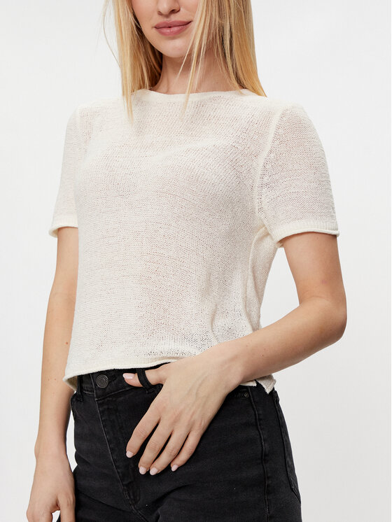 ONLY ONLY Pulover Sunny 15254282 Écru Regular Fit
