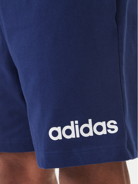 adidas adidas Αθλητικό σορτς Essentials Linear JE9013 Σκούρο μπλε Regular Fit