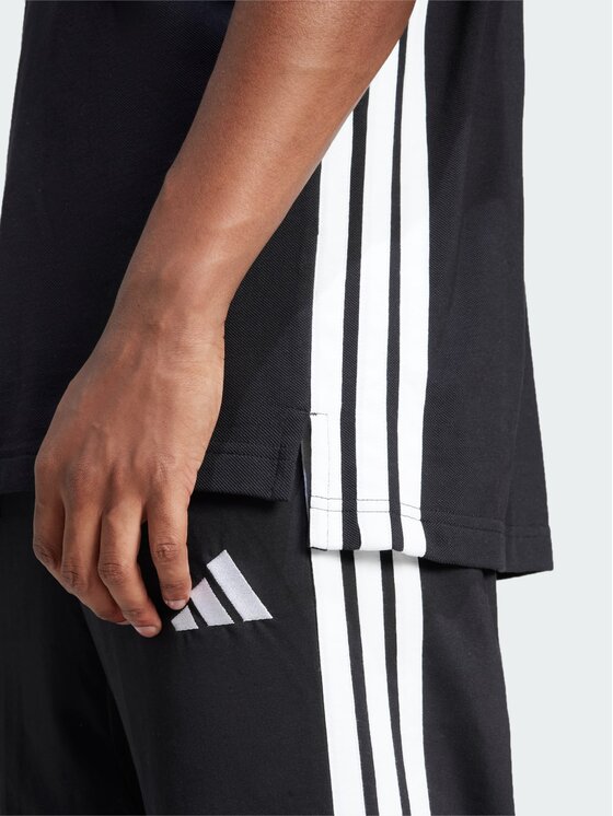 adidas adidas Polo 143471 Czarny Regular Fit
