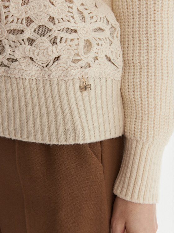 Artigli Artigli Светр ACMA002802 Écru Regular Fit
