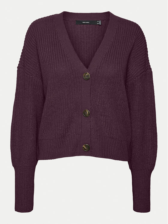 Vero Moda Vero Moda Strickjacke Lea 10249632 Violett Regular Fit