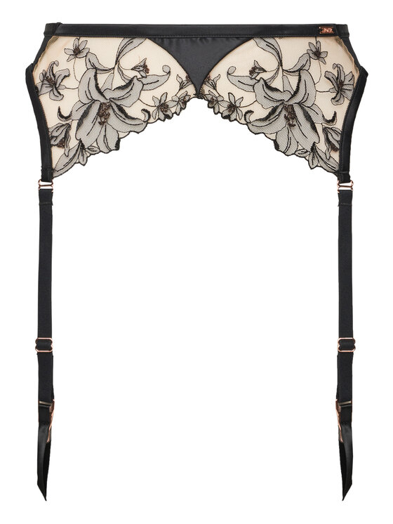 Hunkemöller Podväzkové pásy Anouk 300955 Čierna
