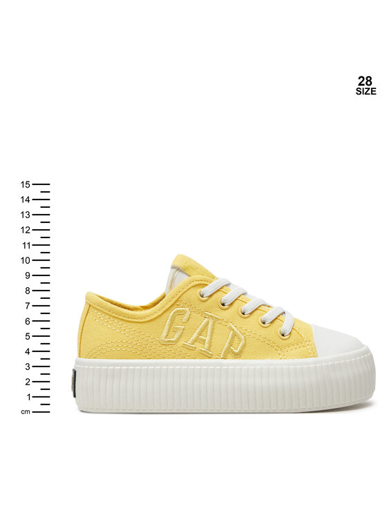 Gap Gap Trampki Jackson Twl GAI001F5TYHWNYGP Żółty