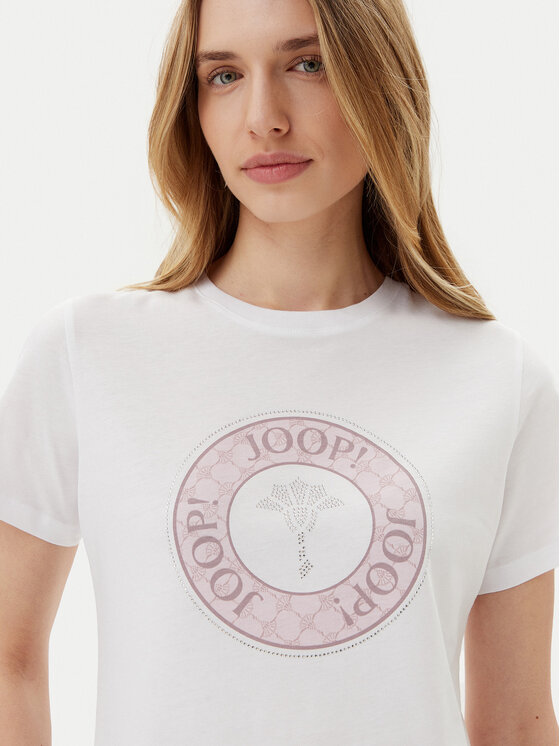 JOOP! JOOP! T-Shirt 58 252JE58Tolu 30046238 Bílá Slim Fit